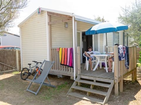 Mobilhome 5 personnes - Grand Cottage Confort - Terasse intégré