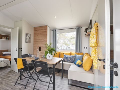 Mobilhome 6 personnes - Cottage Confort - Terrasse semi couverte
