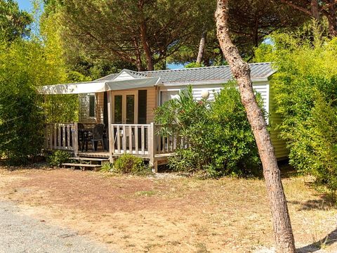 Mobilhome 5 personnes - Mobil-home | Classic XL | 2 Ch. | 5 Pers. | Terrasse surélevée non couverte