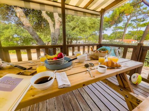 MOBILHOME 6 personnes - Mobil-home Océan TV Plancha - 3 chambres - 6 personnes