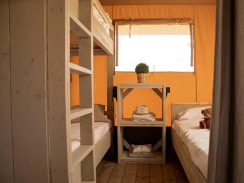 Tente en toile et en bois 5 personnes - SAFARI