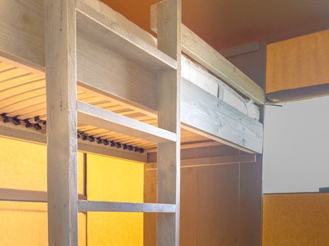 TENTE TOILE ET BOIS 5 personnes - SAFARI