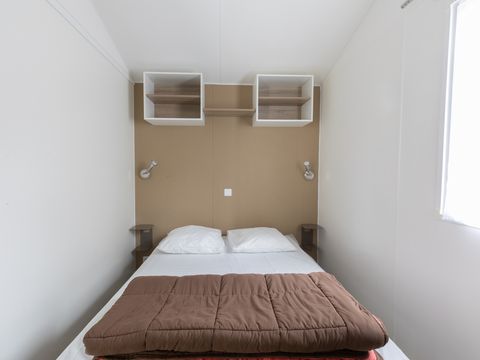 MOBILHOME 5 personnes - IBIZA 27m² - 2 chambres avec terrasse bois