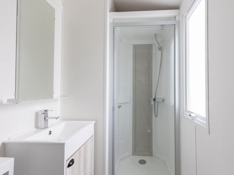 MOBILHOME 6 personnes - BERMUDES 31.50m² - 3 chambres - 6 personnes, avec terrasse bois