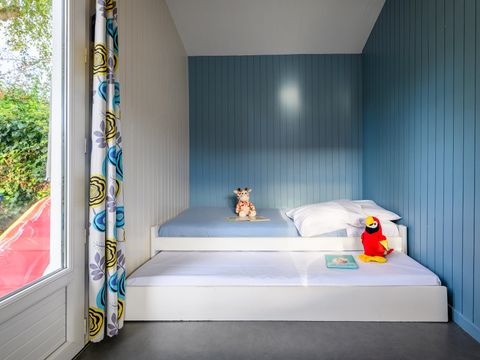 CHALET 4 personnes - D/ CHALET CONFORT 1 ch. 2/4 pers. - 25m2 - terrasse parasol