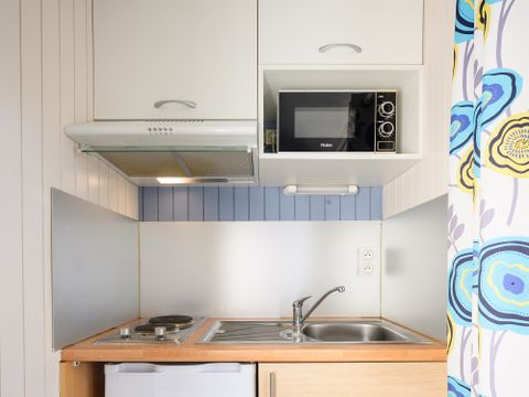 Chalet 4 personnes - CONFORT - 1 chambre - 25m2 - Terrasse parasol