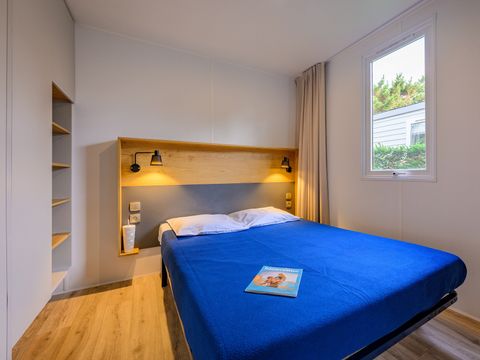 Mobilhome 6 personnes - D/ - COTTAGE - CONFORT - 3 chambres - 35m2 - Terasse parasol