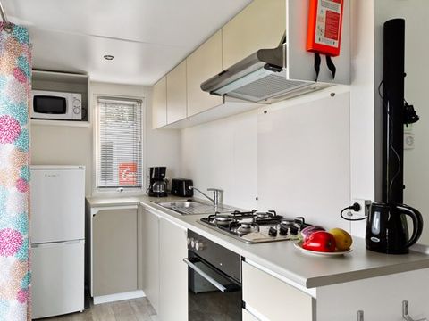 MOBILHOME 6 personnes - Comfort XL | 3 Ch. | 6 Pers. | Terrasse surélevée