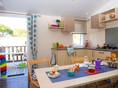 Mobilhome 6 personnes - Classic | 2 Ch. | 4/6 Pers. | Terrasse surélevée