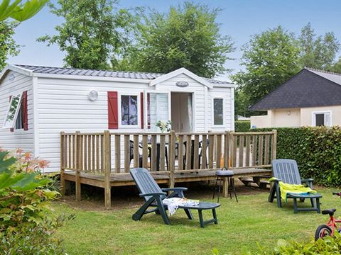 MOBILHOME 4 personnes - Classic | 2 Ch. | 4 Pers. | Terrasse surélévée non couverte