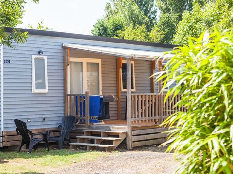 Mobilhome 6 personnes - Mobil-home | Premium Azure | 3 Ch. | 6 Pers. | Terrasse surélevée | Clim.