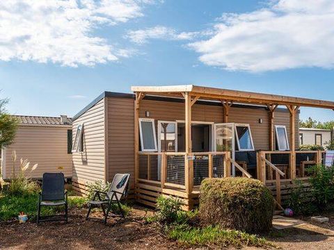 MOBILHOME 6 personnes - Mobil-home | Premium | 3 Ch. | 6 Pers. | Terrasse Lounge | Clim. | TV