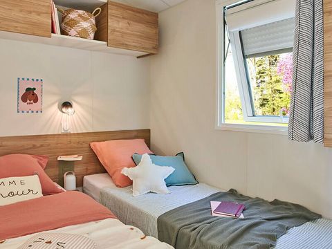 Mobilhome 4 personnes - Mobil-home | Premium | 2 Ch. | 4 Pers. | Terrasse Lounge | Clim. | TV