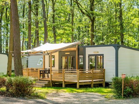 Mobilhome 4 personnes - Mobil-home | Premium | 2 Ch. | 4 Pers. | Terrasse surélevée | Clim.