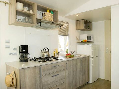 Mobilhome 4 personnes - Mobil-home | Premium | 2 Ch. | 4 Pers. | Terrasse surélevée | Clim.