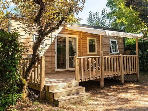 MOBILHOME 6 personnes - Mobil-home | Confort | 3 Chambres | 6 Couchages | Terrasse semi couverte | 1 Salle de Bain | Climatisation