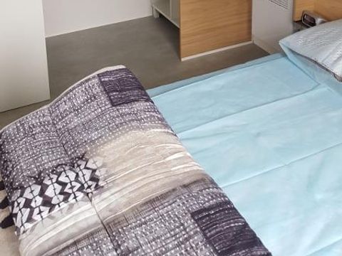 MOBILHOME 4 personnes - ACAPULCO MH 2 chambres GRAND CONFORT RESIDENTIEL terrasse couverte (117)