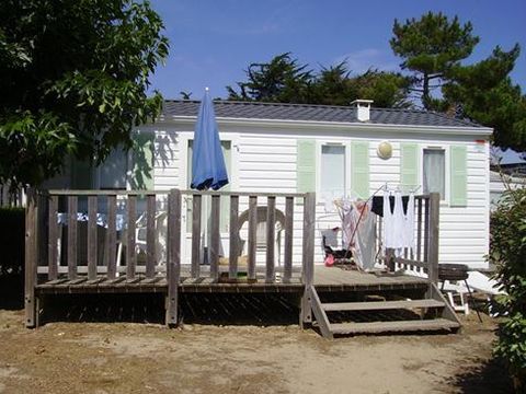 MOBILHOME 4 personnes - CAMPING ACAPULCO/ MH 2 chambres budget Terrasse bois non couverte 21-25m²