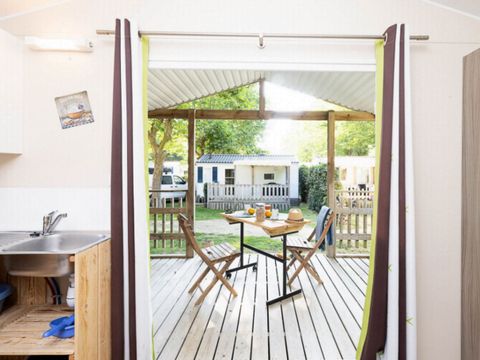 Mobilhome 3 personnes - COTTAGE PREMIUM