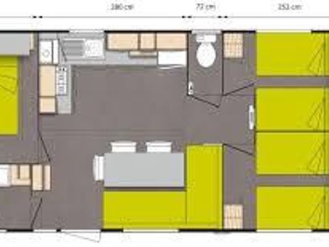 MOBILHOME 6 personnes - O'Hara 834
