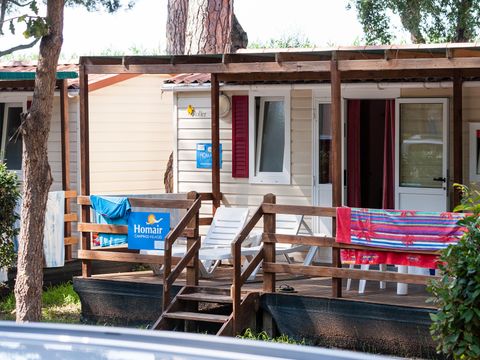 MOBILHOME 6 personnes - Classic | 2 Ch. | 4/6 Pers. | Terrasse surélevée | Clim.