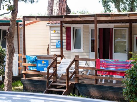 BUNGALOW 6 personnes - Mobil-home | Classic | 2 Ch. | 4/6 Pers. | Terrasse surélevée | Clim.