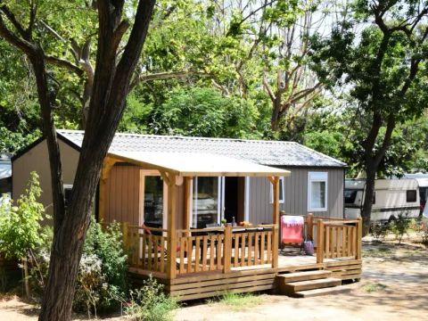 MOBILHOME 6 personnes - Mobil Home 4 Pièces 6 Personnes Climatisé + TV