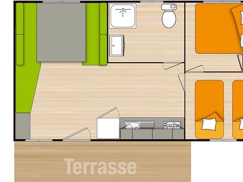 MOBILHOME 4 personnes - Eco