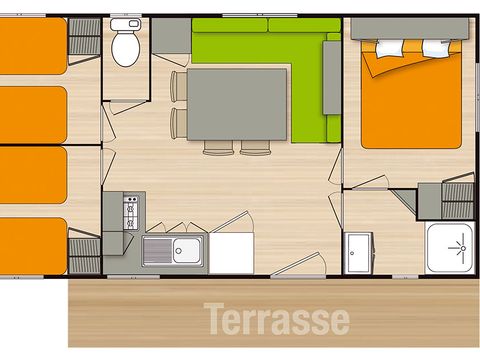 Mobilhome 6 personnes - ECO