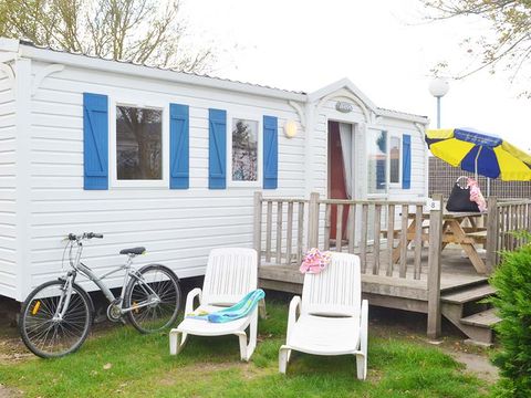 Mobilhome 6 personnes - Mobil-Home 4/6P Gamme Eco + terrasse bois