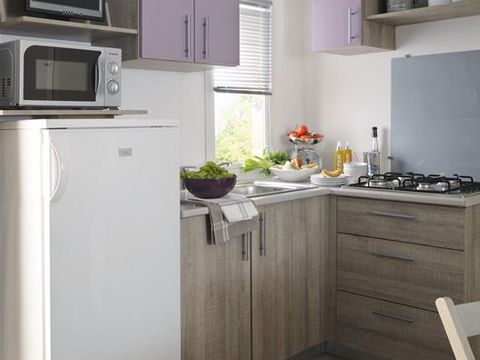 MOBILHOME 6 personnes - MOBIL-HOME 3 CHAMBRES TERRASSE 6 pers