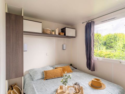 MOBILHOME 6 personnes - Résidence O'HARA PANORAMIQUE CLASSIQUE ECO-CONCU / 28m2 - 2 chambres - Terrasse semi-couverte 5/6 pers