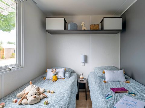 MOBILHOME 6 personnes - Résidence O'HARA PANORAMIQUE CLASSIQUE ECO-CONCU / 28m2 - 2 chambres - Terrasse semi-couverte 5/6 pers