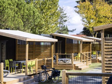 MOBILHOME 4 personnes - Mobil-Home Premium 3 Pièces 4 Personnes + TV