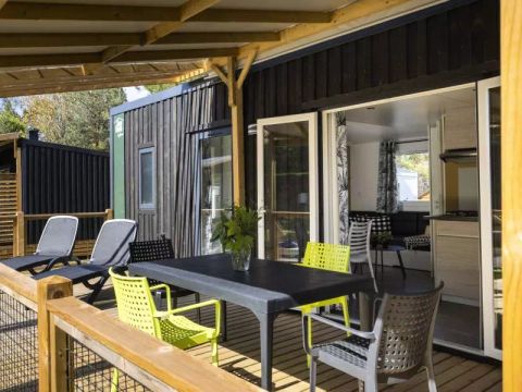 MOBILHOME 7 personnes - Mobil-home 4 Pièces 6/7 Personnes Climatisé + TV