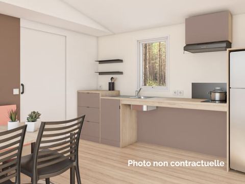 MOBILHOME 4 personnes - CONFORT - Mobil-home Catleya PMR 35m² - 2 chambres 4 pers. 1/4 pers