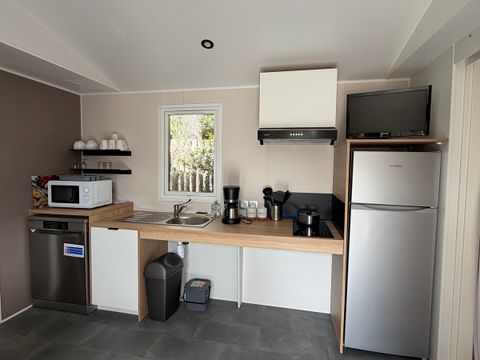 MOBILHOME 4 personnes - CONFORT - Mobil-home Catleya PMR 35m² - 2 chambres 4 pers. 1/4 pers