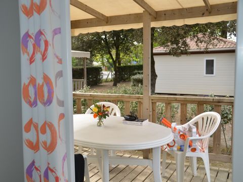 MOBILHOME 4 personnes - CALIFORNIA DUO TV 2 chambres - TV Terrasse 1/4 pers