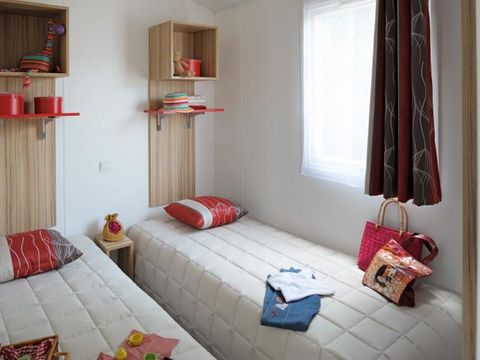 MOBILHOME 4 personnes - CALIFORNIA DUO TV 2 chambres - TV Terrasse 1/4 pers