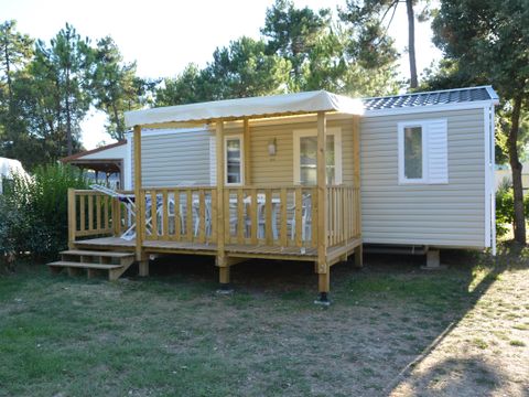 MOBILHOME 4 personnes - CALIFORNIA DUO TV 2 chambres - TV Terrasse 1/4 pers