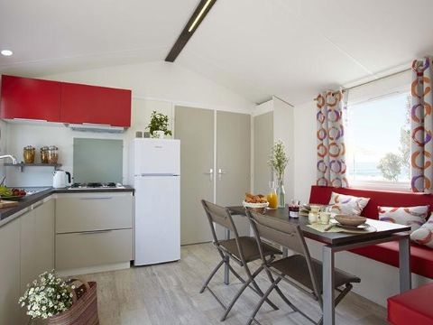 MOBILHOME 4 personnes - CALIFORNIA DUO TV 2 chambres - TV Terrasse 1/4 pers