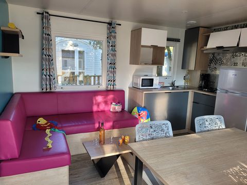 Mobilhome 1/6 personnes - CALIFORNIA - TRIO résidentiel - 3 chambres- - TV