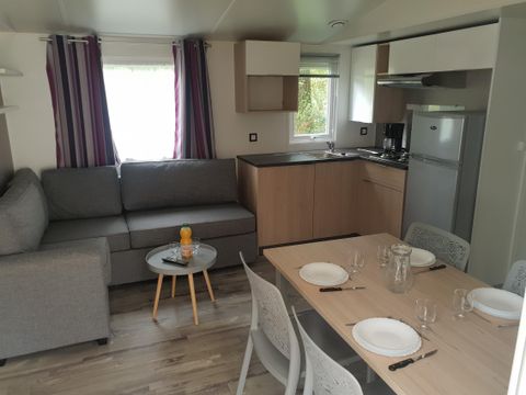 Mobilhome 1/6 personnes - CALIFORNIA - TRIO résidentiel - 3 chambres- - TV