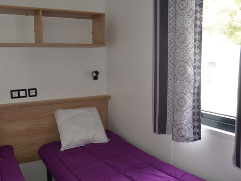 MOBILHOME 6 personnes - COTTAGE TRIO PREMIUM- TV-LAVE VAISSELLE 1/6 pers