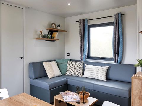 MOBILHOME 6 personnes - COTTAGE TRIO PREMIUM- TV-LAVE VAISSELLE 1/6 pers