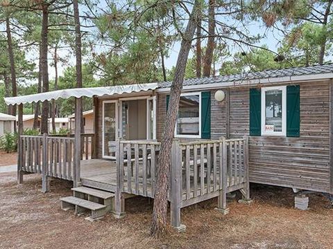 BUNGALOW 6 personnes - Mobil-home | Classic | 2 Ch. | 4/6 Pers. | Terrasse surélevée