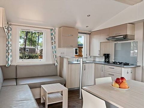 BUNGALOW 6 personnes - Mobil-home | Classic | 2 Ch. | 4/6 Pers. | Terrasse surélevée