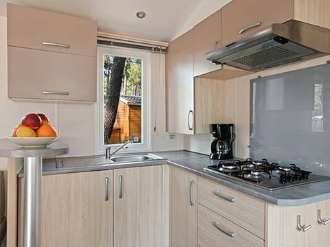 BUNGALOW 6 personnes - Mobil-home | Classic | 2 Ch. | 4/6 Pers. | Terrasse surélevée
