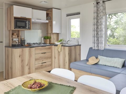 Mobilhome 8 personnes - CALIFORNIA QUATRO TV - 2 salles de bain - Lave-vaisselle
