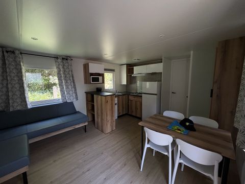 Mobilhome 4 personnes - CALIFORNIA DUO CONFORT - Lave-vaisselle - 2 chambres